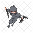 Ninja Shuriken Weapon Icon