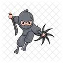 Ninja Weapon Japanese Icon