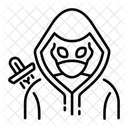 Ninja Character Warrior Fighter Icon