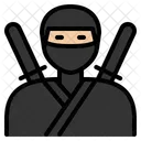 Ninja Japanese Covert Agent Mystery Mercenary Japan Icon