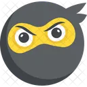 Bandit Emoticon Emoji Icon