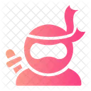 Ninja Character Japanese Icon