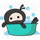 Ninja Adesivo Icon