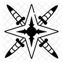 Ninja Star Shuriken Weapon Icon