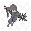 Ninja Weapon Japanese Icon