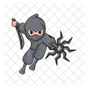 Ninja Weapon Japanese Icon