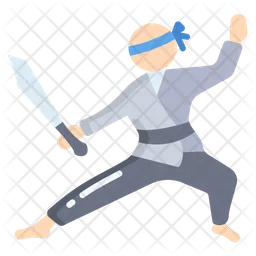 Ninja Sword Sparring  Icon