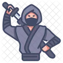 Inja Ninja Espada Icono