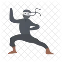 Ninjutsu Stealth Techniques Military Espionage Icon