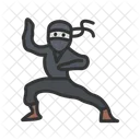 Ninjutsu Stealth Techniques Military Espionage Icon
