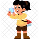 Niño curioso  Icono