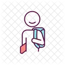 Niño de escuela feliz  Icono