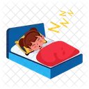 Niño durmiendo  Icono