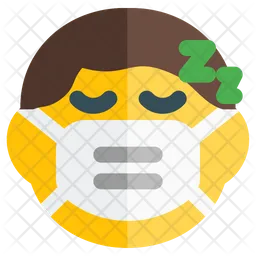 Niño durmiendo Emoji Icono