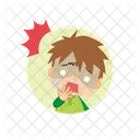 Conmocionado Chico Avatar Icono