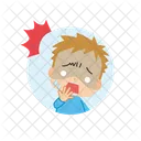 Conmocionado Chico Avatar Icono