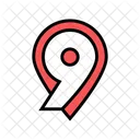 Ninth Number Numbers Icon