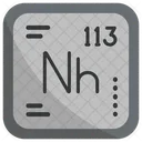 Nionio Quimica Tabela Periodica Ícone