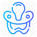 Brustwarze Futterung Latex Symbol