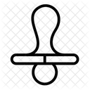 Brustwarze Baby Brustwarze Neugeborenes Symbol