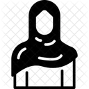 Niqab Muslim Arab Icon