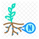 Nitrogen Fixation Environmental Icon