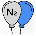 Nitrogen Balloons Gasbags Helium Balloons Icon
