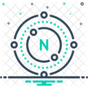 Nitrogen Gas  Icon