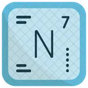 Nitrogenio Quimica Tabela Periodica Ícone