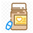 Nitroglycerin Pills Cardiology Icon