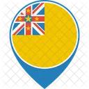 Niue Flag World Icon