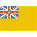 Niue Bandeira Mundo Ícone