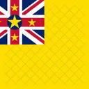 Niue Flag Country Icon