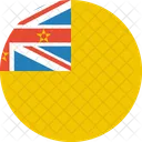Niue Bandera Mundo Icono