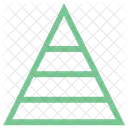 Pyramide Dimension Etapes Icône