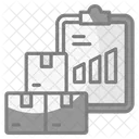 Estoque Disponibilidade Do Produto Quantidade Fornecida Ícone