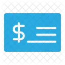 Nk Check Cheque Payment Method Icon