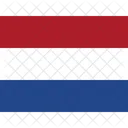 Nl Pays Bas Drapeaux Iso Icône