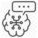 NLP natural language processing  Icon
