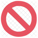 No Forbidden Stop Icon