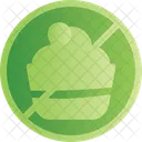 No Sweets Dessert Icon