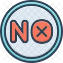 No Nope Ban Icon