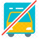 No Truck Lorry Icon