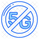 No 5 G Network Icon