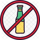 No Drinking Fasting Icon