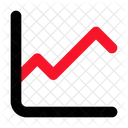 Grafico De Linhas Linha Grafica Grafico Ícone