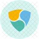 Nem Moneda Criptografica Criptomoneda Icon