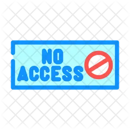 No Access  Icon