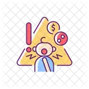 Coin Button Pin Icon