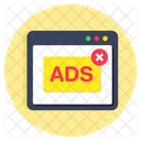 No Ad No Advertising Delete Ad Icon